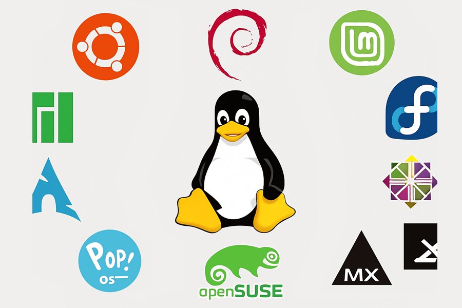 alt="Overview of Linux distros 2025"