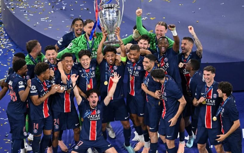 psg win champions league